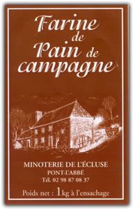 Moulin de l'écluse : farinede pain de campagne